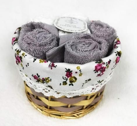 Комплект полотенец Sofi de marko “Евита” (фиолет), 30х30 см (6 шт.)