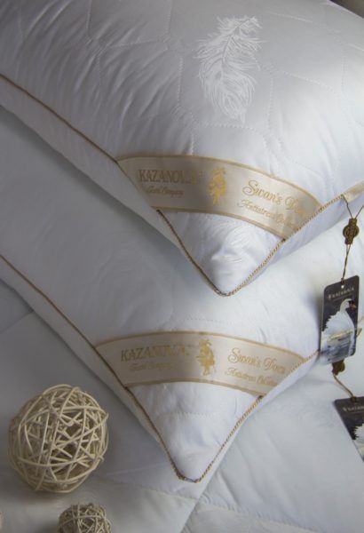 Подушка KAZANOV.A Luxury Antistress Collection Swans Down, 70×70