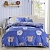 Комплект постельного белья Sofi De Marko “Зоомир” (синий), 1.5 спальный