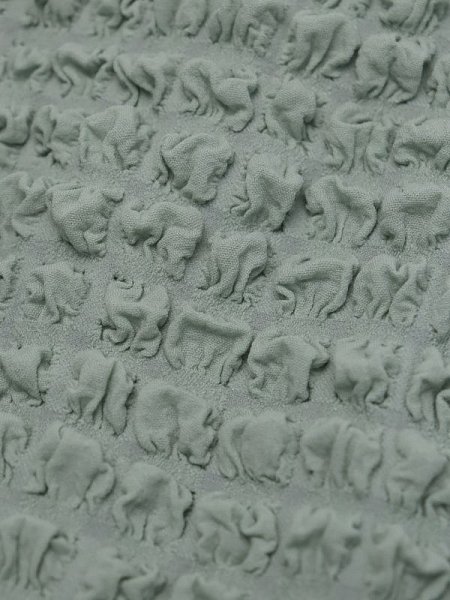 Чехол на прямой трехместный диван и два кресла ментол