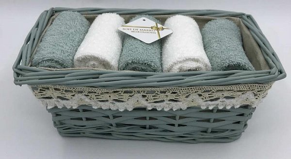 Комплект полотенец Sofi de marko “Холли” (зеленый), 30×50 см (5 шт.)