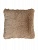 Декоративная меховая наволочка Texrepublic (серо-бежевая), 48х48