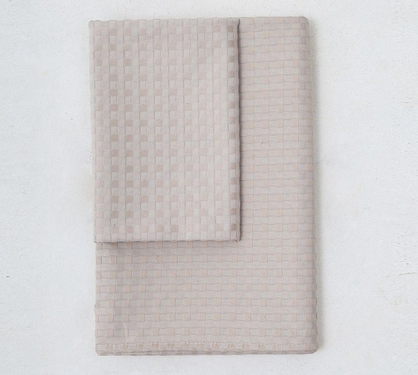 Набор для бани женский (латте), 50х100 и 100х150