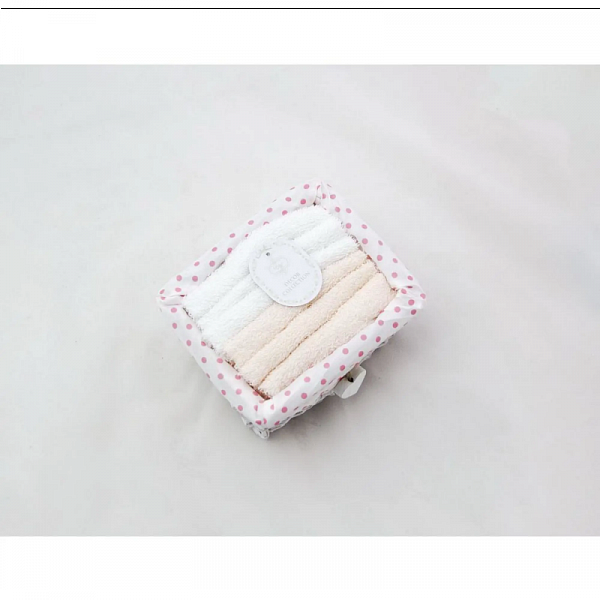 Комплект полотенец Sofi de marko “Тринни” (персик), 30х30 см (6 шт.)