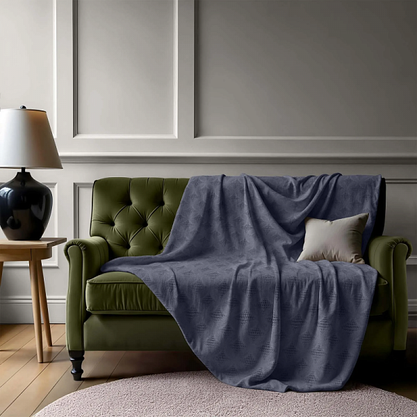 Плед Verossa Лепесток маренго 190х220