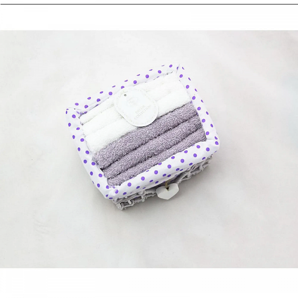 Комплект полотенец Sofi de marko “Тринни” (фиоле), 30х30 см (6 шт.)