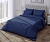 Комплект постельного белья Verossa stripe-sateen “Indigo”, семейный