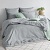 Комплект постельного белья Verossa "Melange" (silver), семейный
