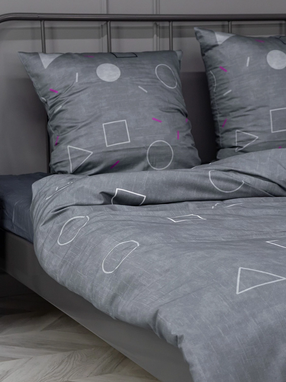 Комплект постельного белья Волшебная ночь Игра в кальмара "Hope" (сатин), евро