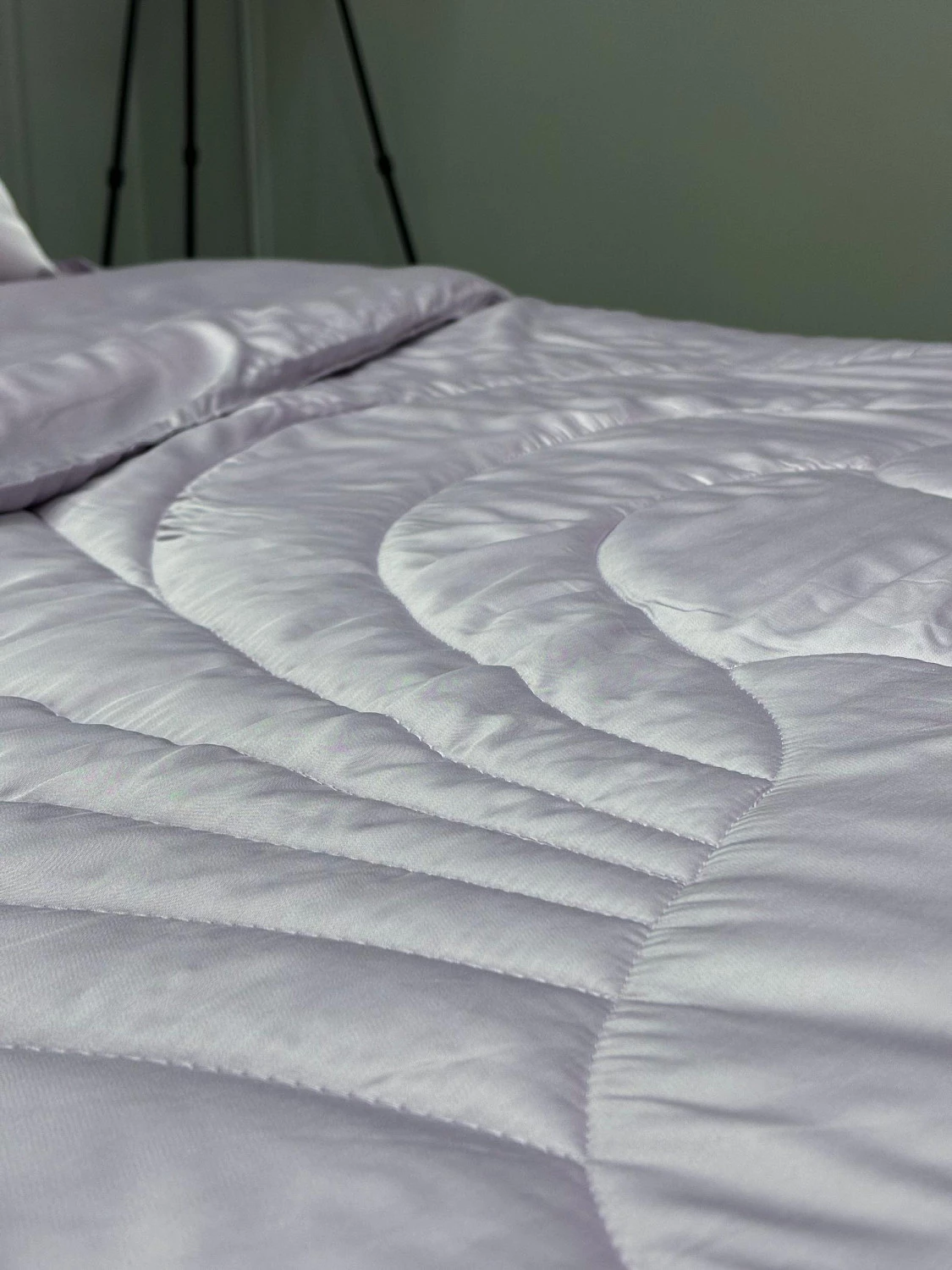 Комплект с одеялом KAZANOV.A Тенсель "Laura" (лаванда жемчуг), евро