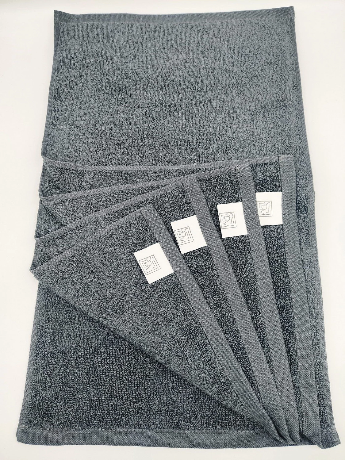 Комплект полотенец Sofi de marko “Дэйзи” (тем серый), 30х50 см (5 шт.)   