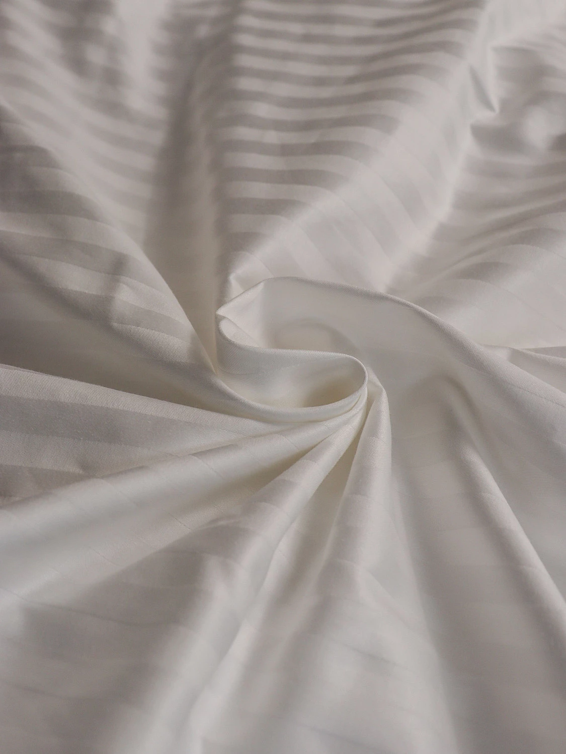 Пододеяльник DonCotton "Stripe Sateen" (белый) 200х220