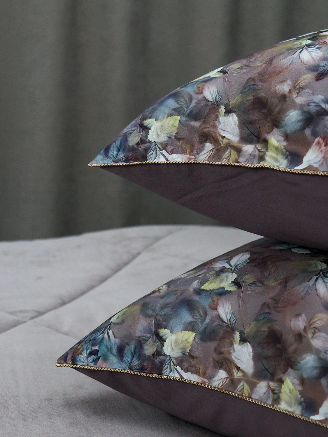 Комплект с одеялами Kazanov.a “Вайнона” капучино (египетский хлопок-велюр), семейный