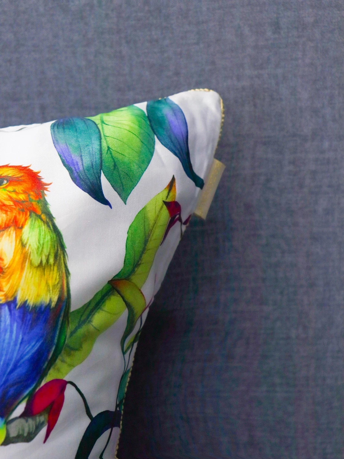 Комплект с одеялом KAZANOV.A  "Колибри" аметист жемчуг (тенсель/египетский хлопок), евро