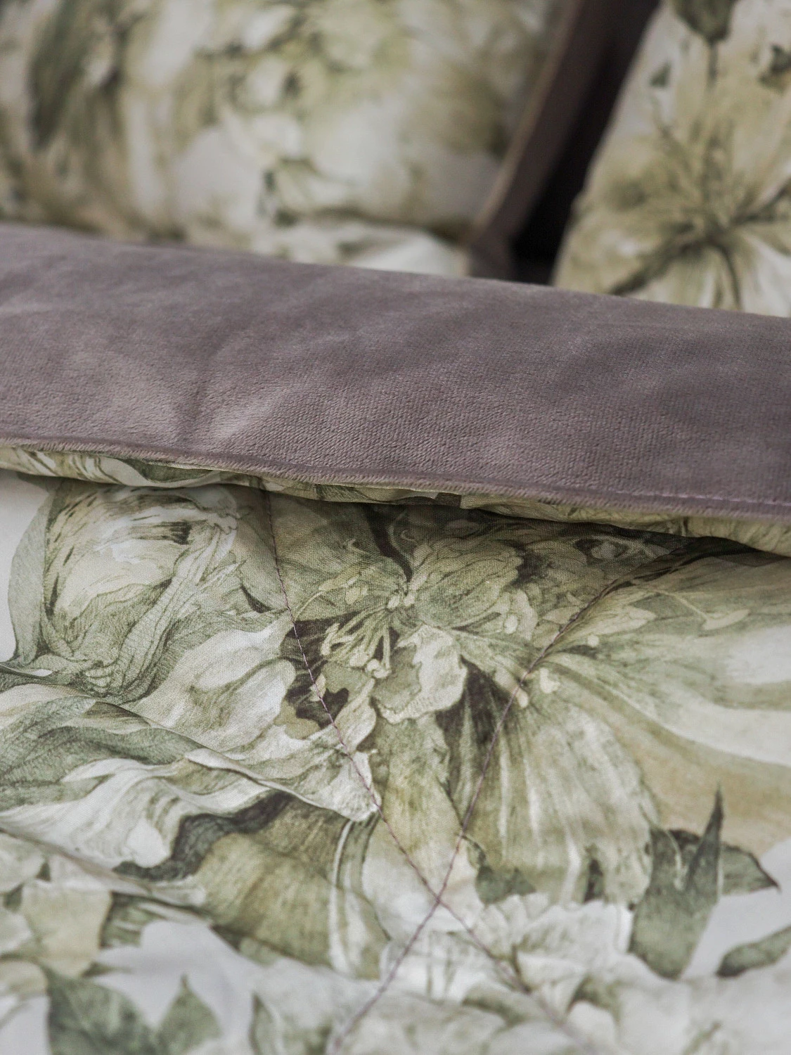 Комплект с одеялами Kazanov.a “Хиллари” капучино (египетский хлопок-велюр), семейный