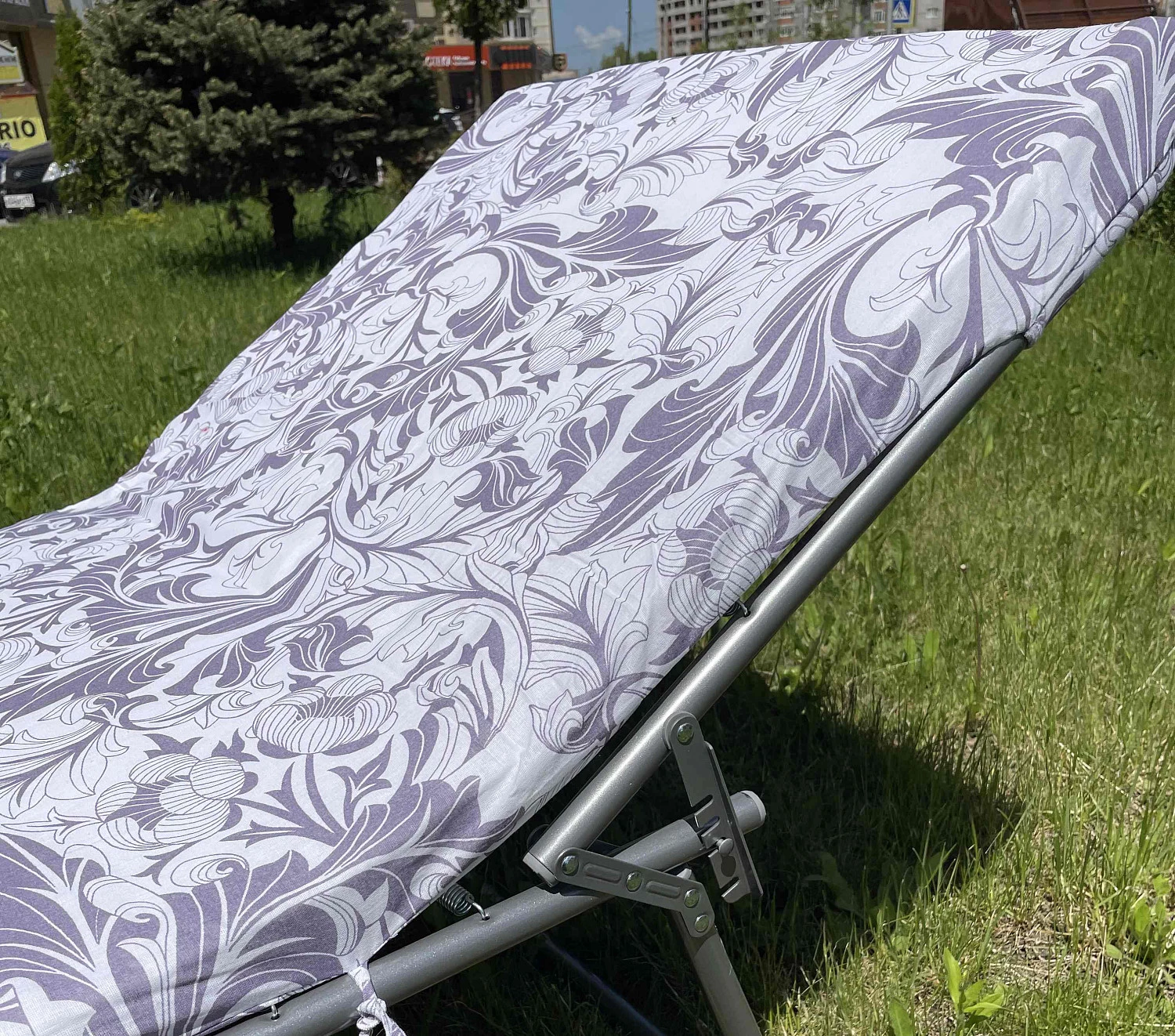 Раскладная кровать "Nika" с мягким матрасом (РК4-М), 71.5x191.5х33