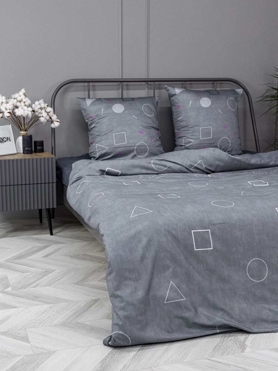 Комплект постельного белья Волшебная ночь Игра в кальмара "Hope" (сатин), евро