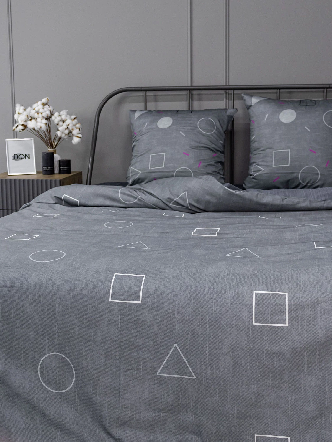 Комплект постельного белья Волшебная ночь Игра в кальмара "Hope" (сатин), евро