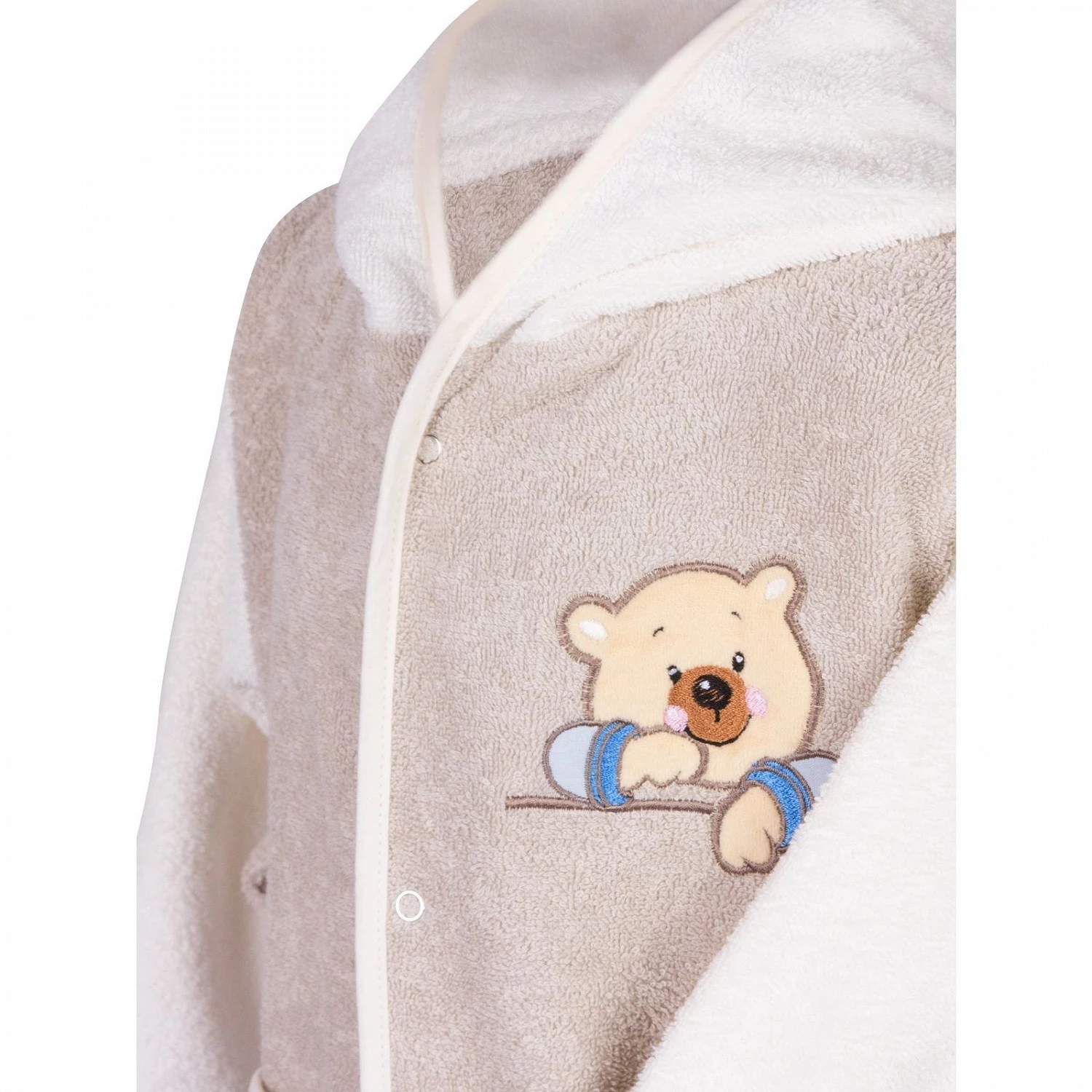 Халат махровый детский Sofi de Marko “Барни” (бежевый)